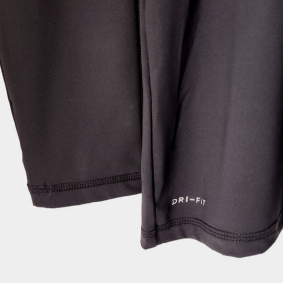 NIKE SWIM Black Long Sleeve Rashguard L XL Tee Shirt Running Swimming UPF 40 - Picture 8 of 14